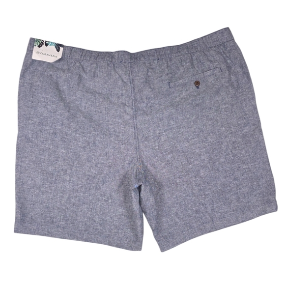 NWT CUBAVERA LINEN BLEND SHORTS - Picture 5 of 7